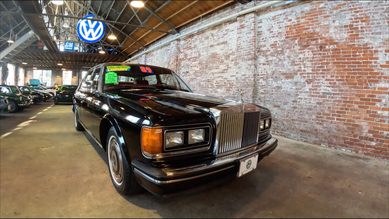 1989 Rolls-Royce Silver Spur II Walkaround & Cold Start SOLD at McGinty Motorcars