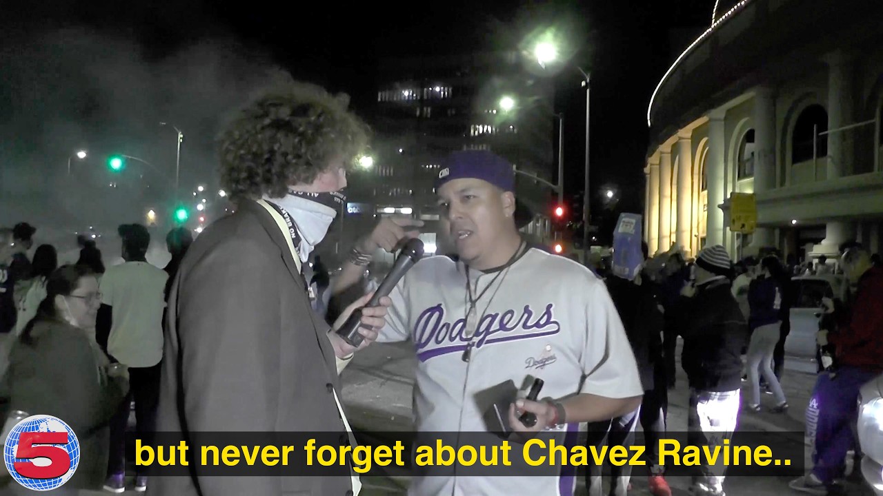 LA Dodgers Victory Celebration