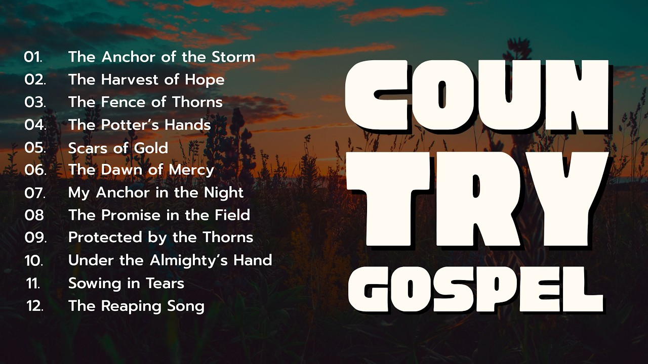 Peaceful Christian Country Songs ✝️ Relaxing Gospel Music