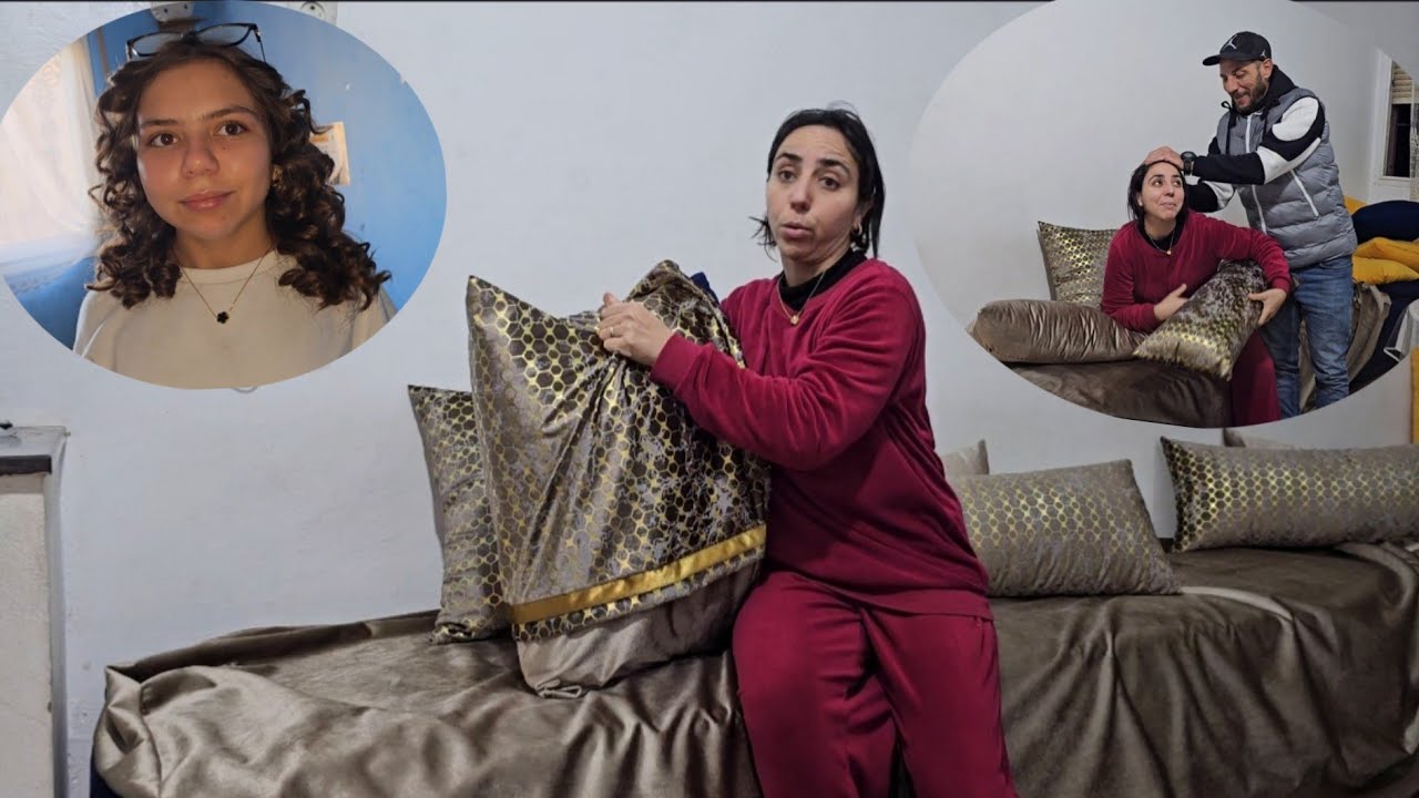 وأخيرا كملت صالوني المتواضع 🤩قولوا ليا كيف جاكم ❤️راجلي تصدم😱شوفوا شنو دار