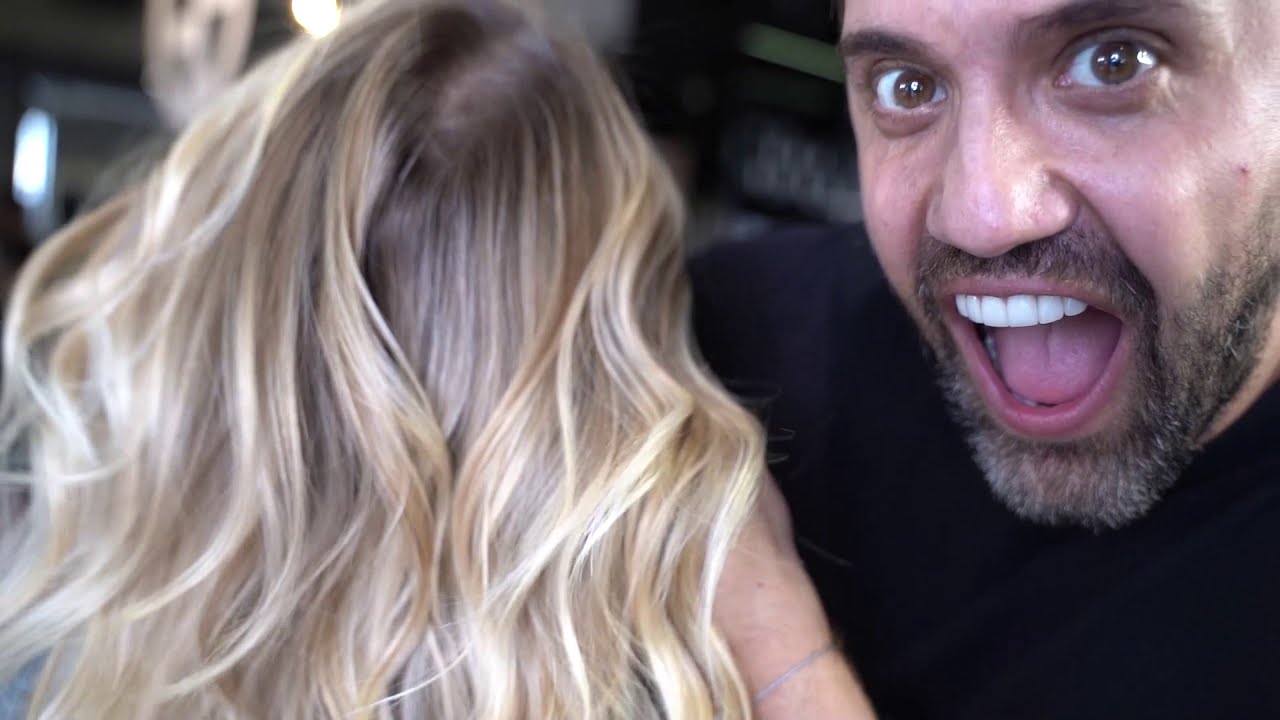Como hacer un balayage y extensiones de cabello en un solo proceso/BY GABRIEL SAMRA