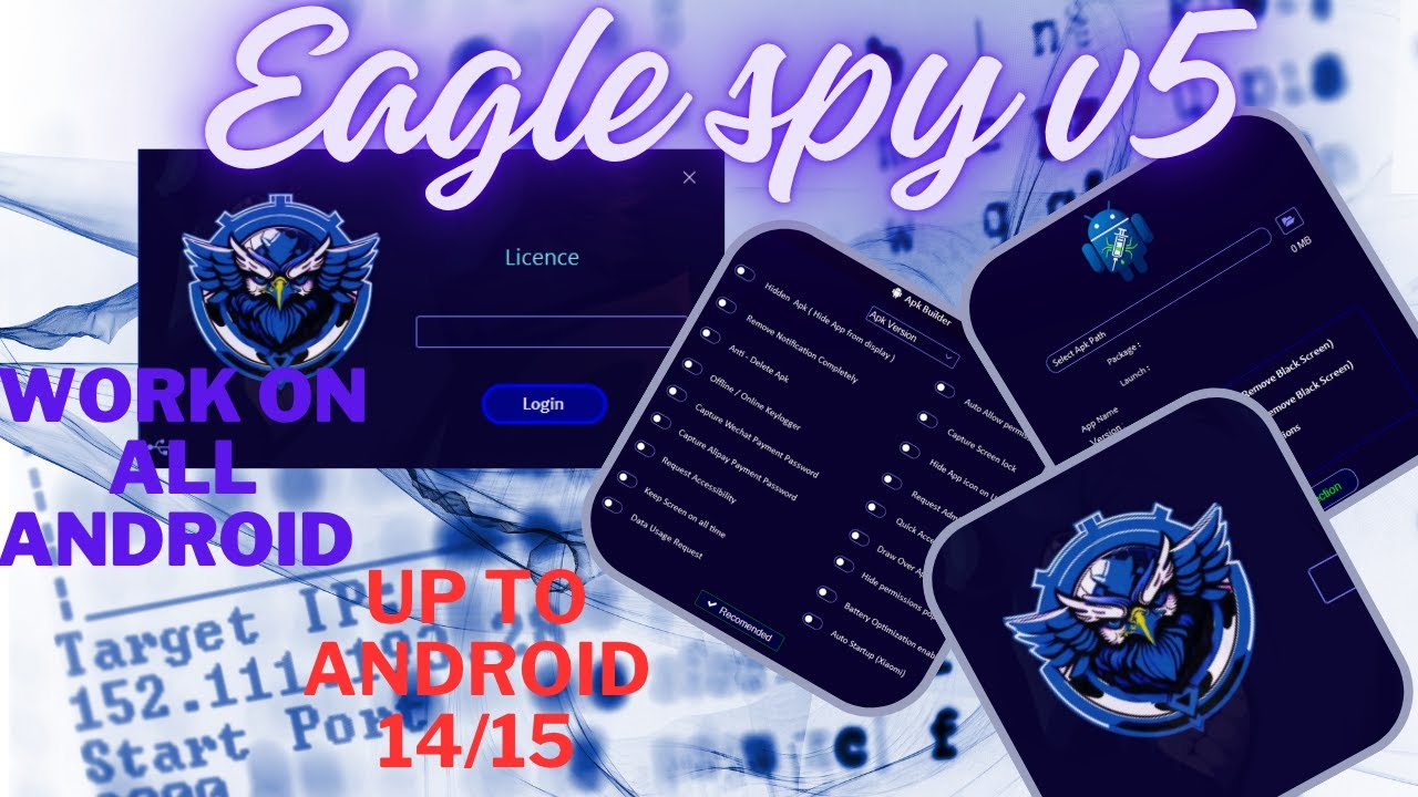 How to hack Android phone | Eagle Spy v5 