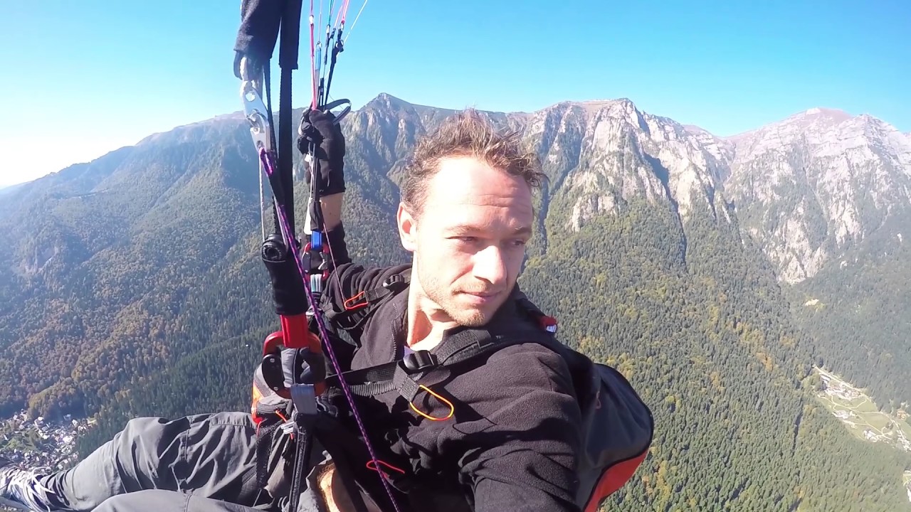 Paragliding Romania, Caraiman