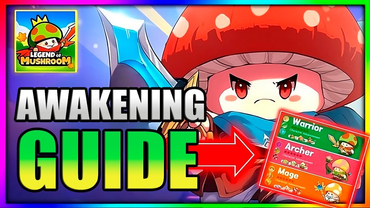 ▶️🔥FINALLY AWAKENING!! Legend of Mushroom - HOW TO AWAKEN AND WHAT DO YOU GET FOR IT!