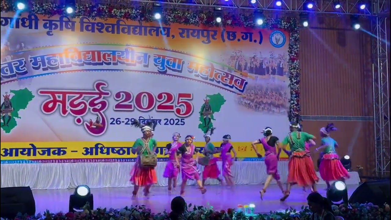 IGKV MADAI 2025 - CG FOLK TRIBAL DANCE STAGE PERFORMANCE 