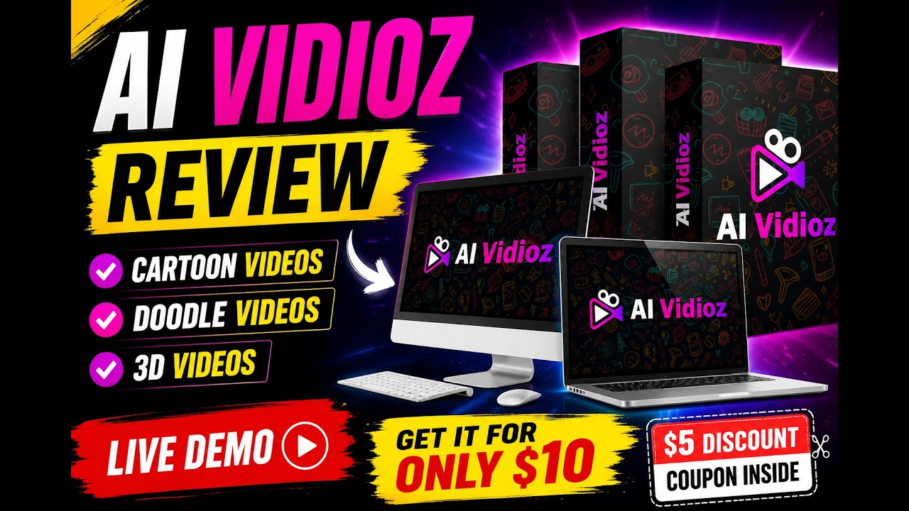 AI Vidioz Review 2026 🔥 Live Demo + $5 Discount Coupon + Exclusive Bonuses
