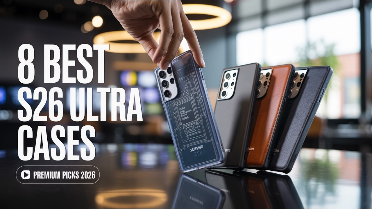 Топ-8 премиальных чехлов для Samsung Galaxy S26 Ultra 2026 года – полный список