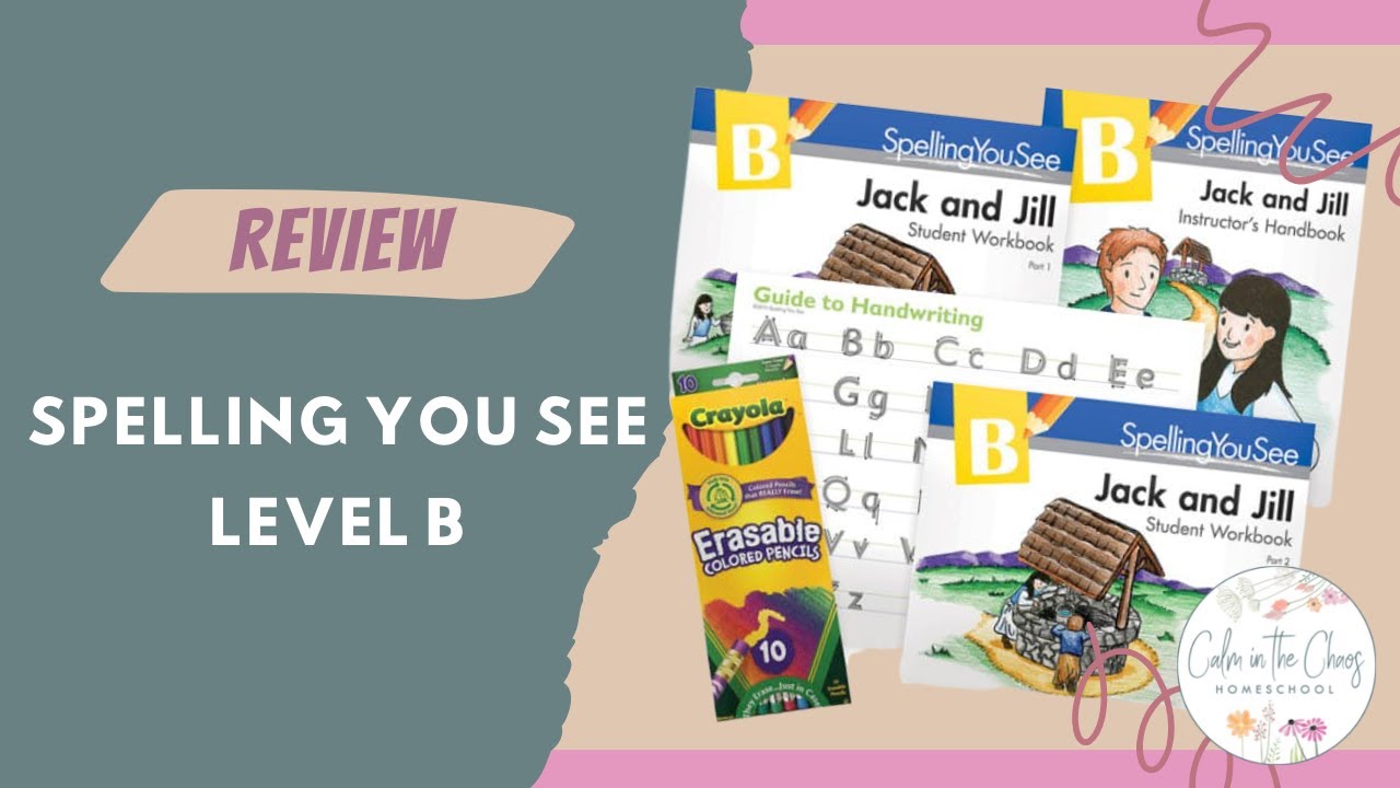 Spelling You See Level B Review || Comprehensive Homeschool Spelling Curriculum Flip Through