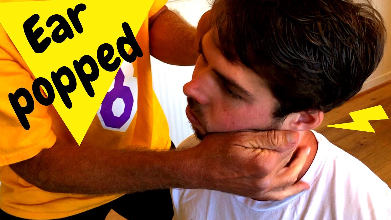 *INTENSE CHIROPRACTIC POPPING ADJUSTMENT* STOPS EAR RINGING AND PRESSURE