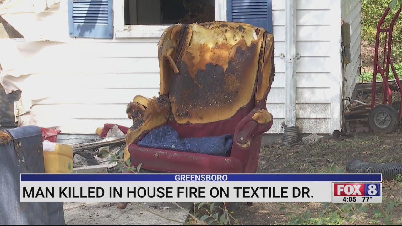 Greensboro man killed in house fire