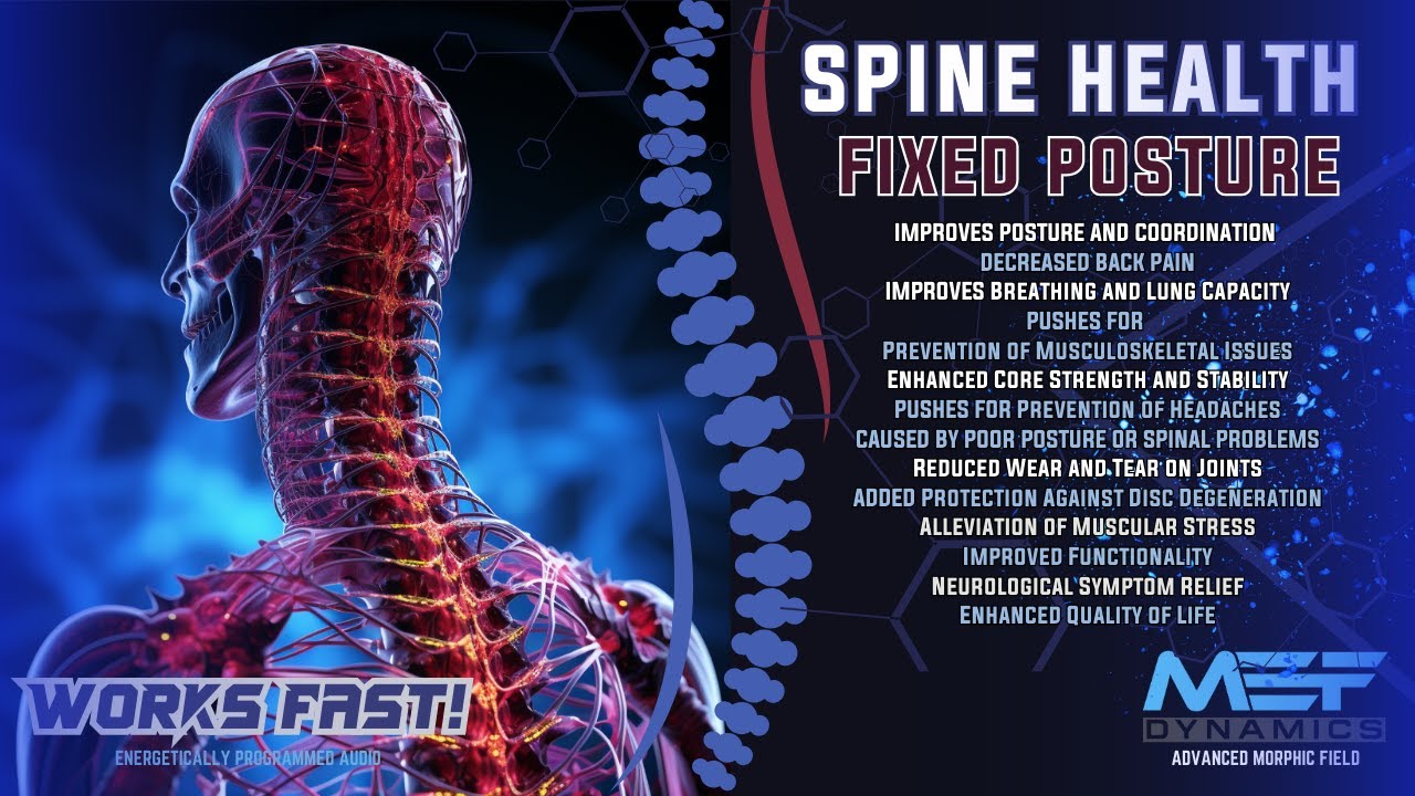 Boost Spine Health + Fix Posture (Makes a HUGE Difference)
