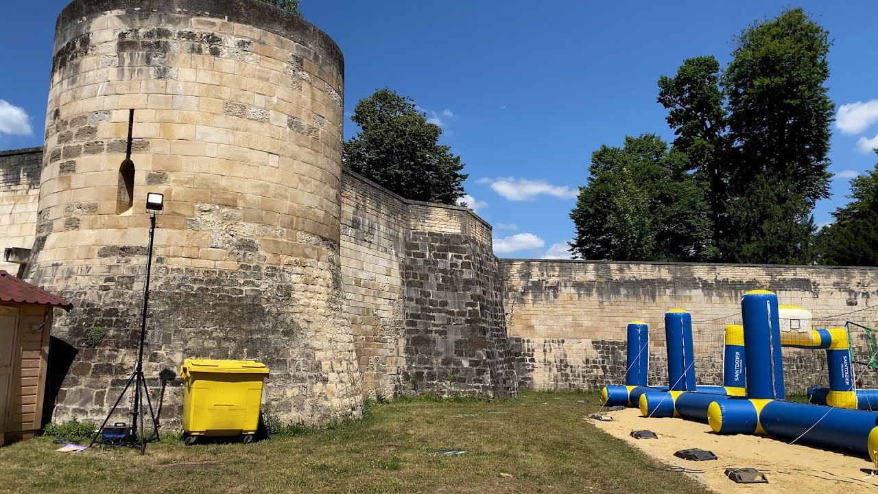 C'est l'été au pied des remparts de Saint-Dizier