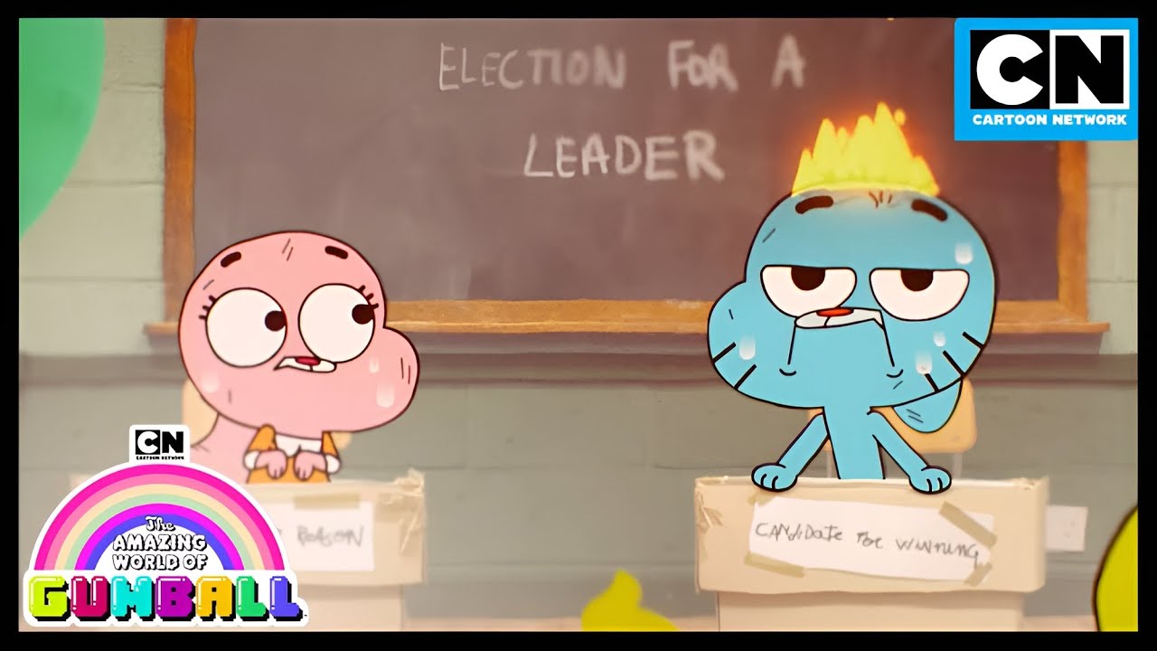 Gumball's Burning Ambition To Be A Leader 🔥 | Gumball - The Candidate | Cartoon Network
