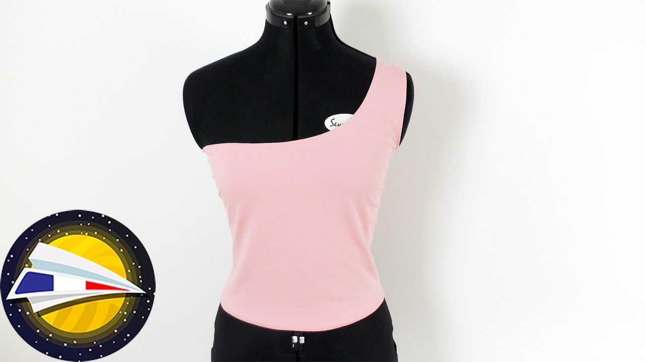 Coudre un One Shoulder Top soi-même | Patron à faire soi-même | DIY