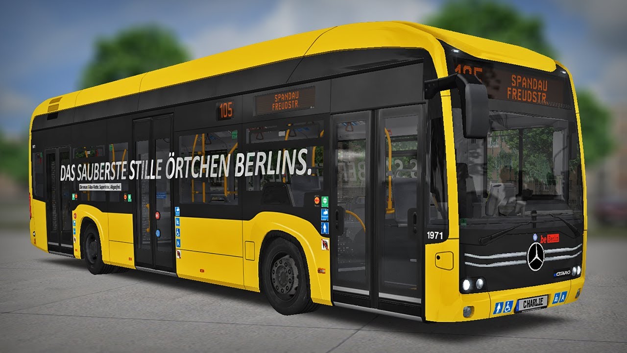 ЭТО ЭЛЕКТРОБУС ИЗ БЕРЛИНА! ТЕСТ-ДРАЙВ MERCEDES-BENZ eCITARO - OMSI 2