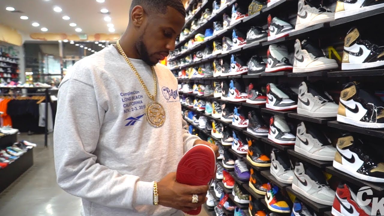 Fabolous Goes Shopping For Sneakers With Cool Kicks