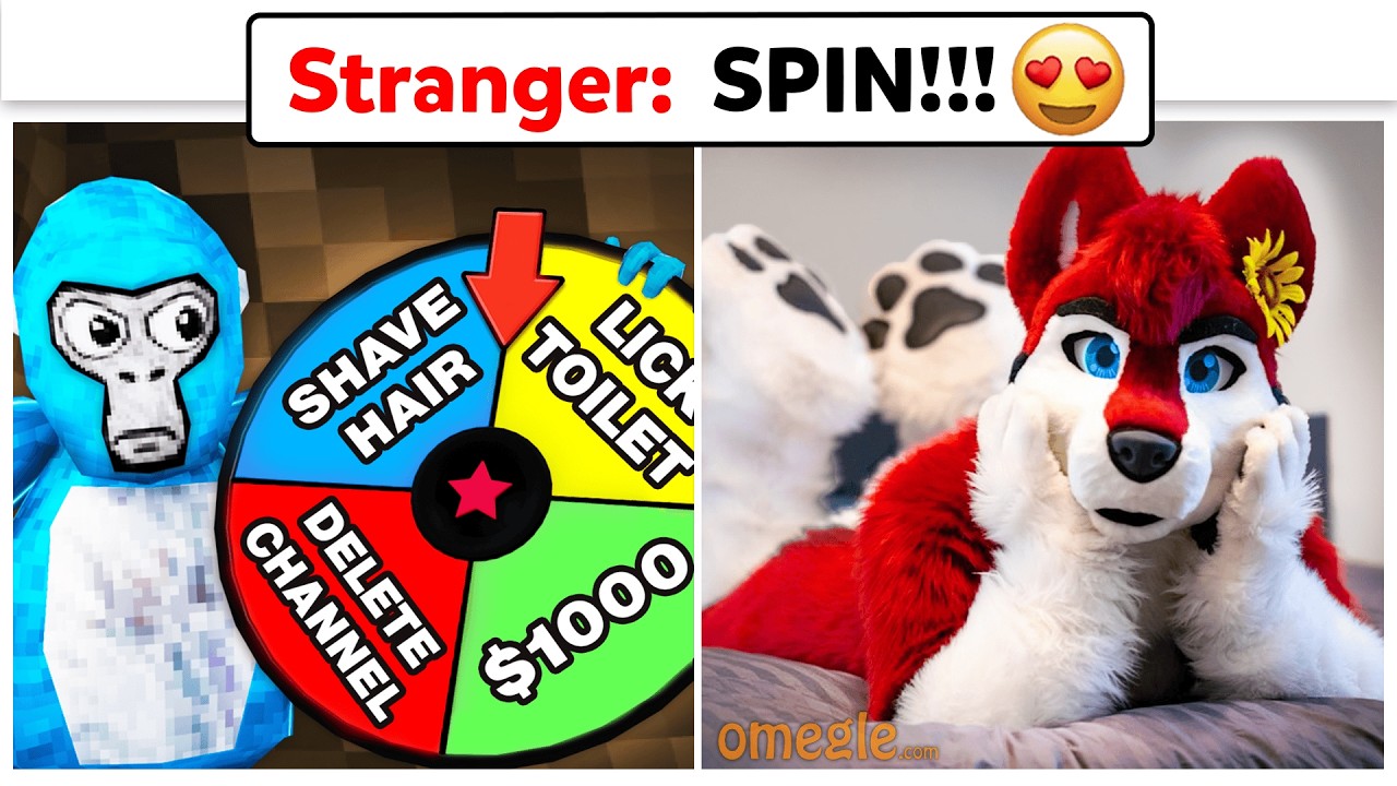 Omegle Spin The Wheel In Gorilla Tag