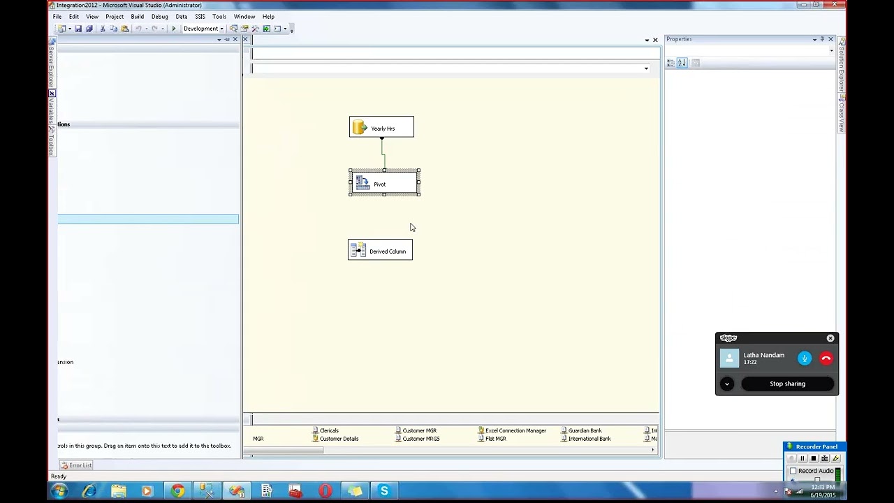 SSIS   Pivot