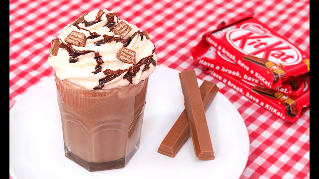 Batido de Kit Kat fácil rápido y delicioso!!