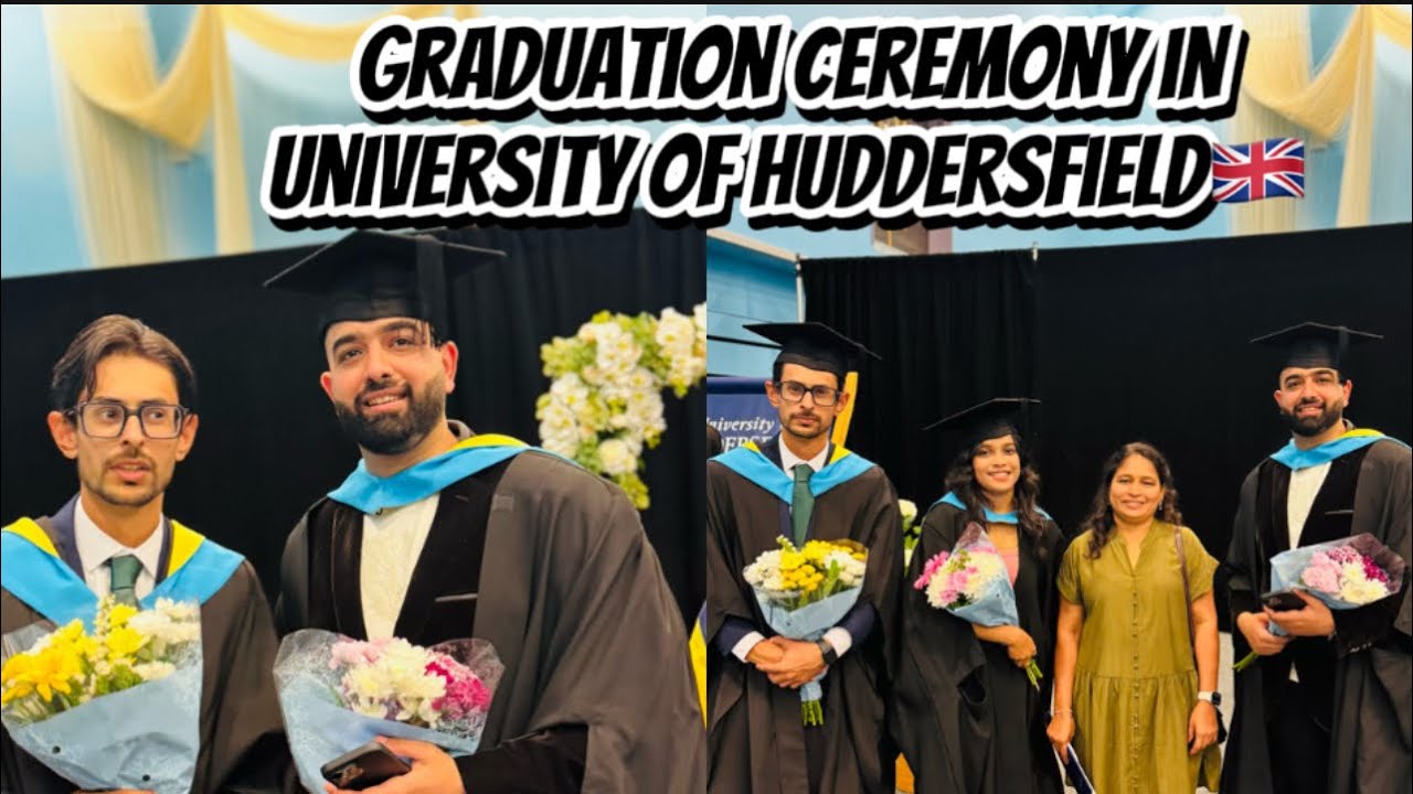 Finally attended our graduation ceremony in University of Huddersfield| Uk Student-visa| Hindi-Urdu