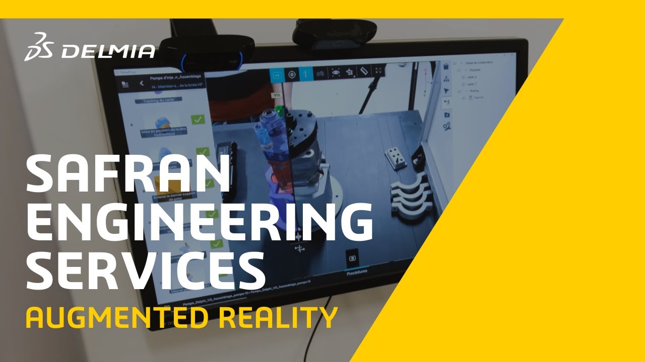 Connected Tools and AR: DELMIA Augmented Experience Integrated by Safran Engineering Services