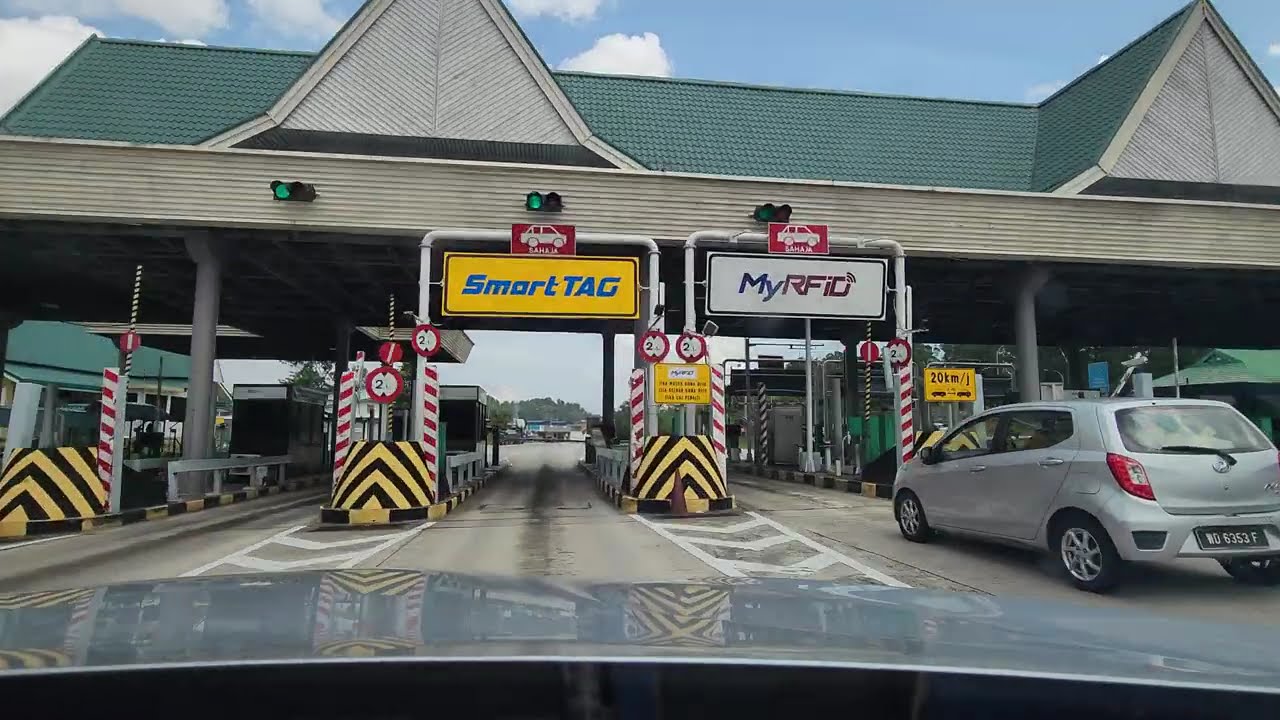 Drive Lebuhraya PLUS Expressway FREE Toll Sungai Buloh to Rawang Town Centre Selangor