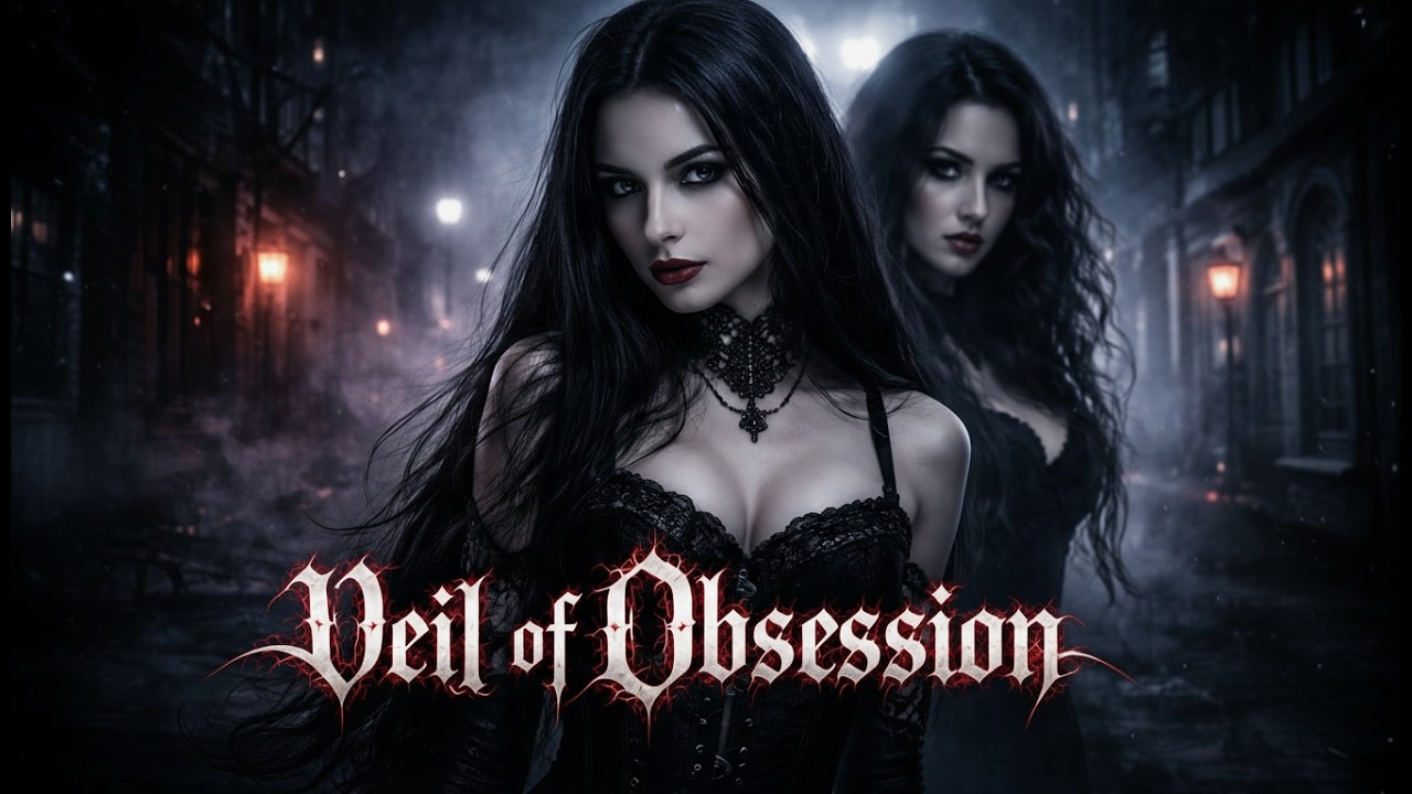 Veil of Obsession (Official Music Video 4K) | Gothic Dark Wave / Synthpop