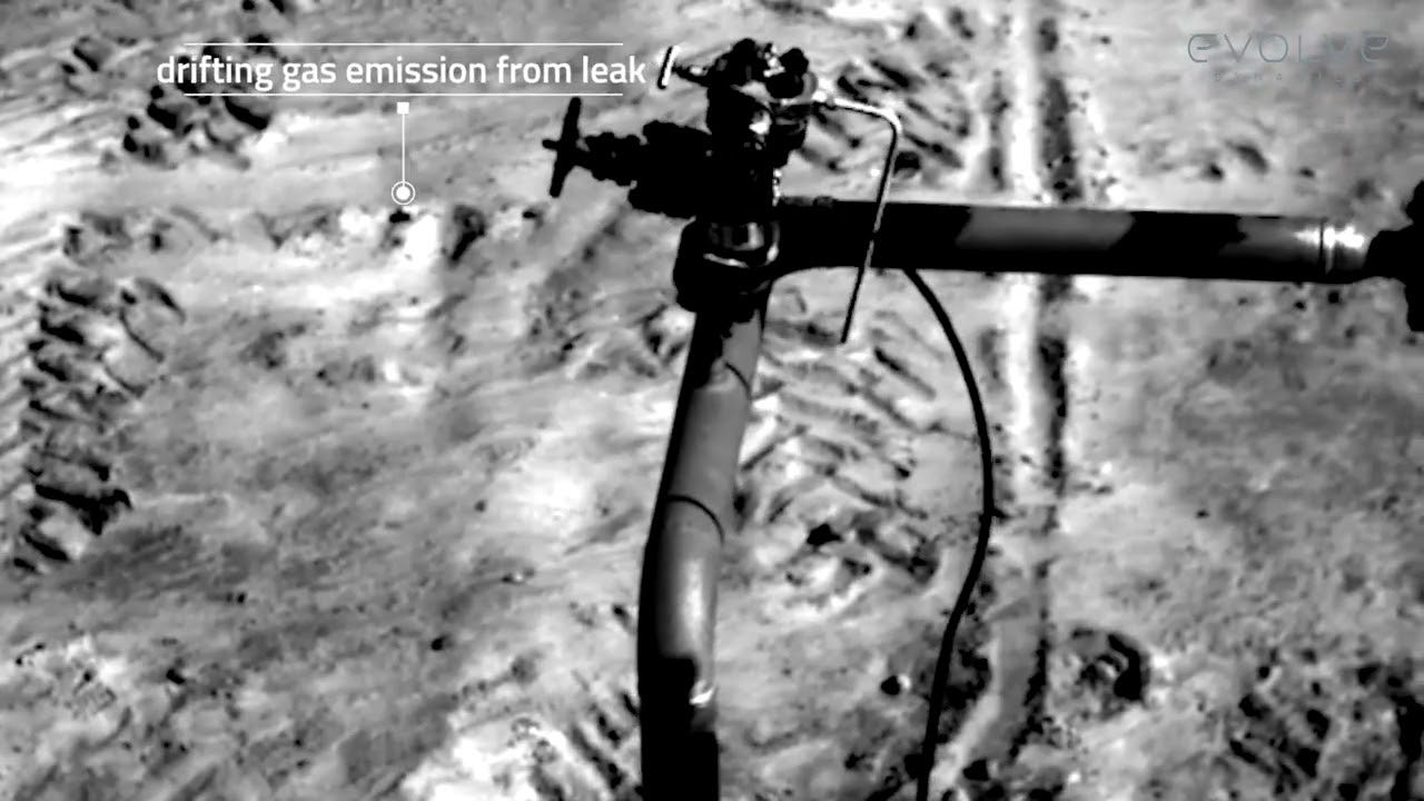 Observable Gas Inspection using Optical Gas Imaging (OGI) payload