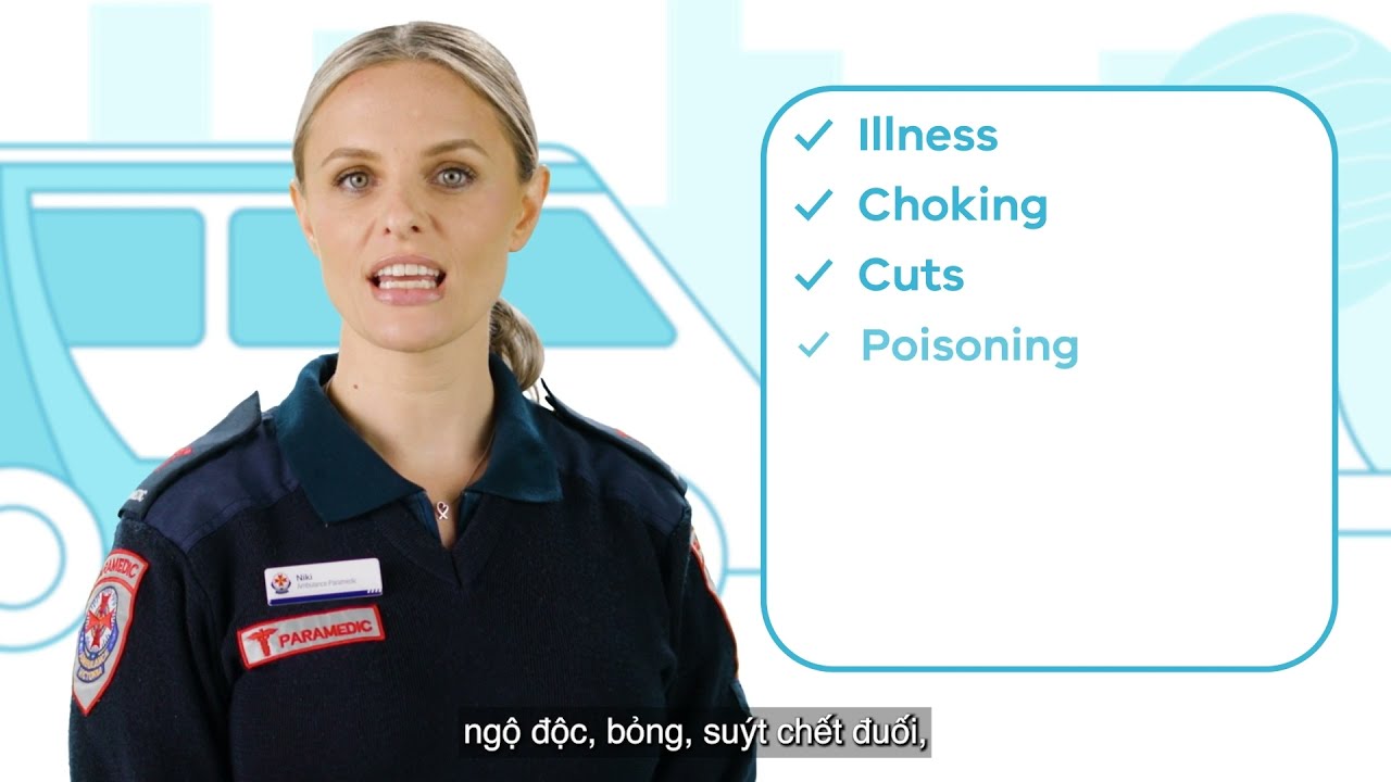 Child CPR & First Aid (1-5 years) - Vietnamese
