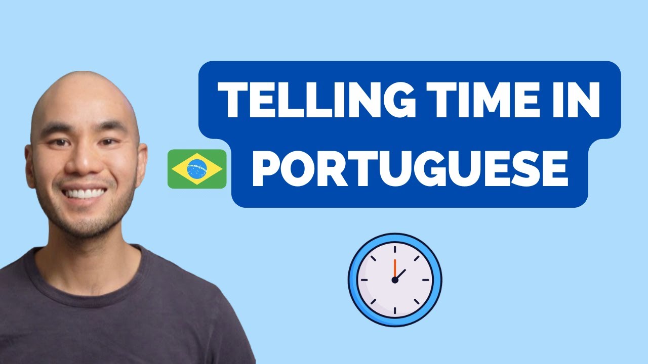 Telling time in Portuguese