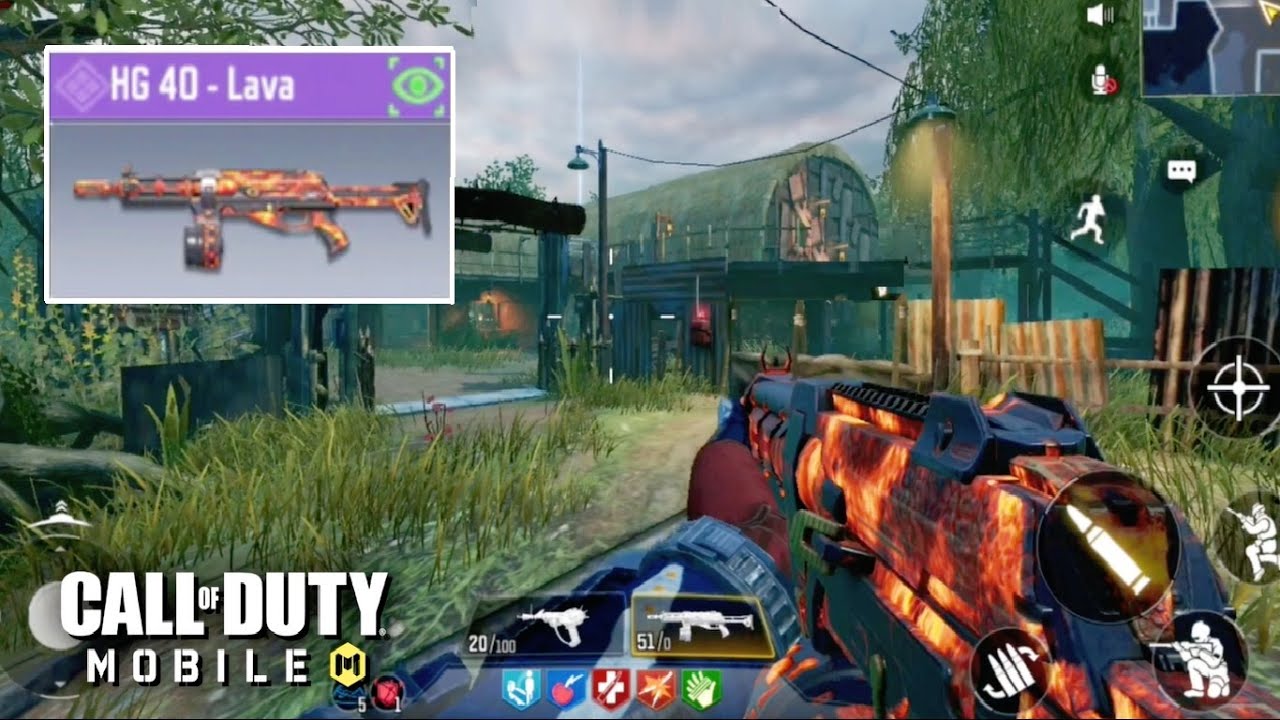 HG40 LAVA VS ABOMINATION in CALL OF DUTY MOBILE ZOMBIES!!