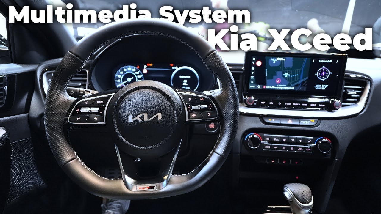 New Kia XCeed Multimedia System 2023
