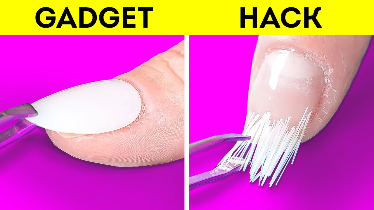 GADGETS VS. HACKS || Cool And Clever Beauty Gadgets, Makeup Tricks And Nail Art Ideas
