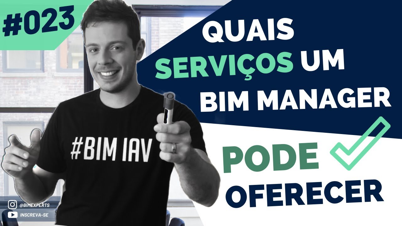 Quais serviços um BIM Manager pode oferecer? | #Desafio100Dias | 023/100
