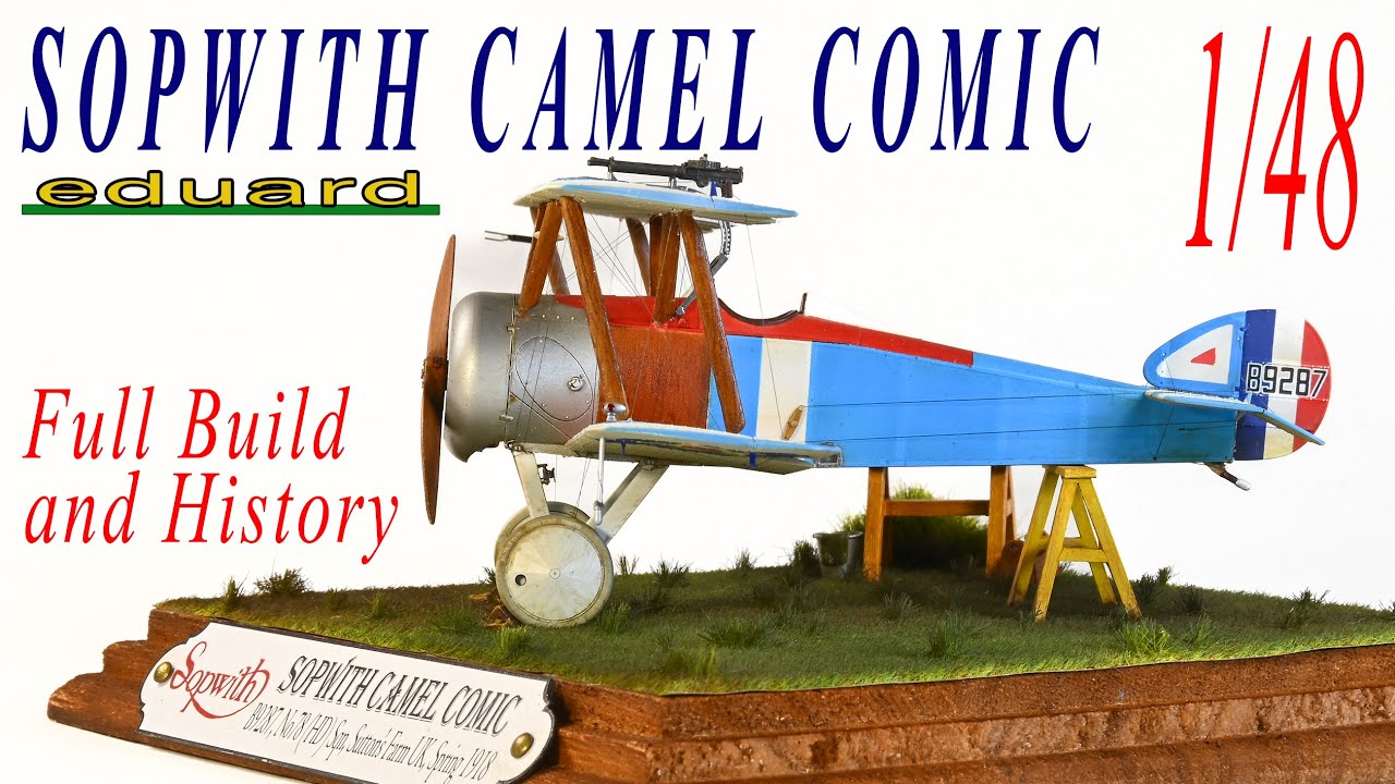 Sopwith Camel Comic Полная сборка 1/48 Эдуард