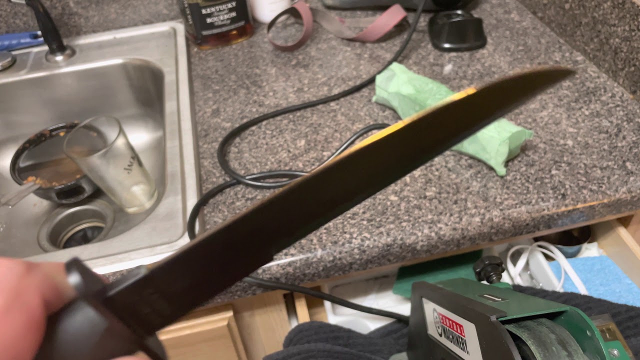 Recipe for making the Kabar Modified Tanto Absolutely Scary Sharp
