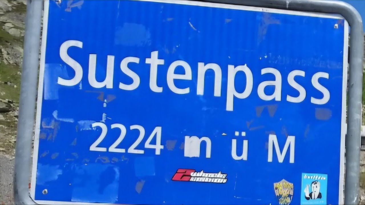 스위스 3대 산악 도로 헤어핀 드라이브  수스텐패스 2,224m