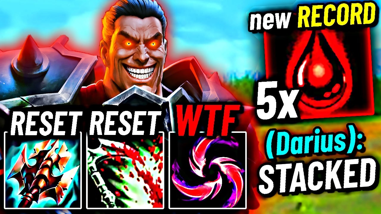 Полностью прокачанный Дариус за 1,9 секунды... (Без кликбейта)