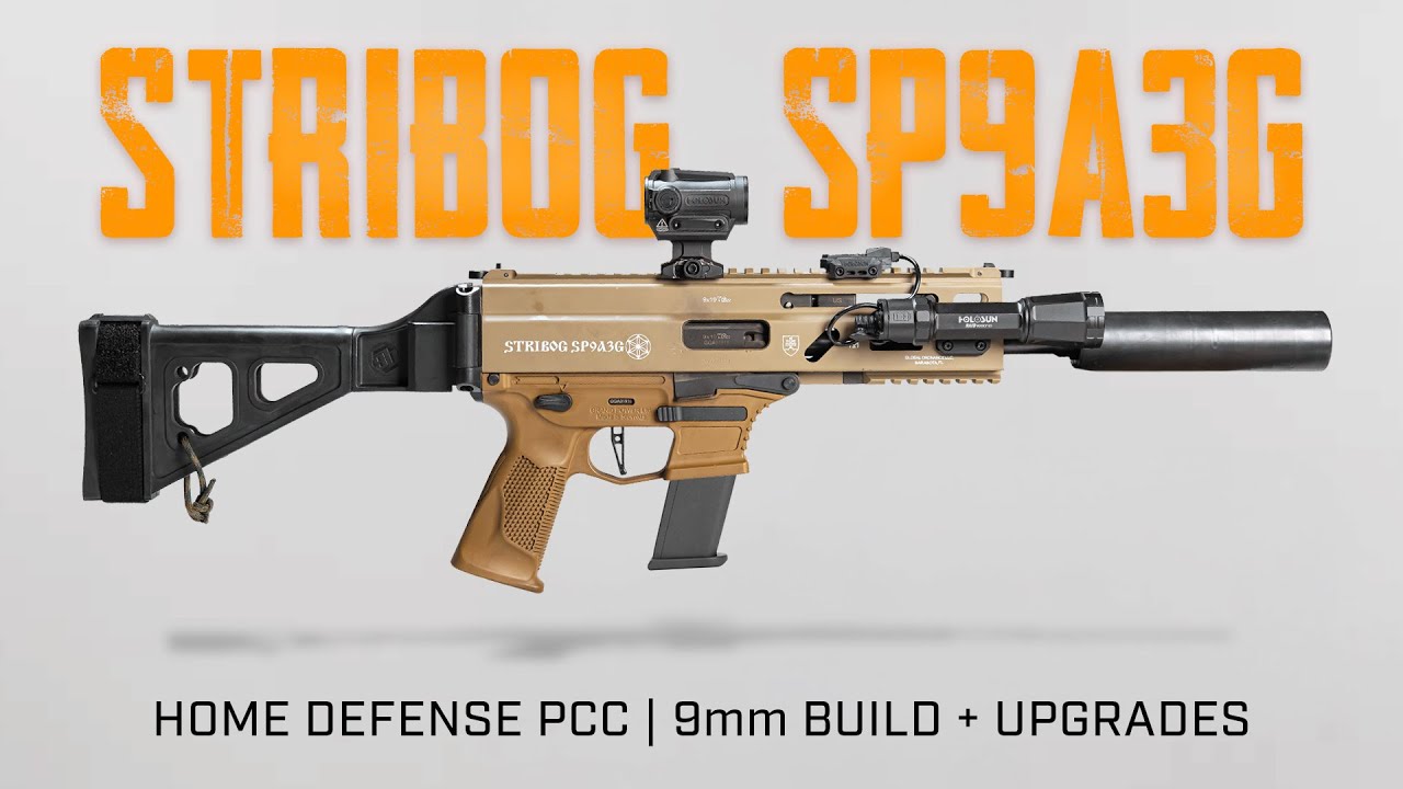 Сборка Stribog SPA3G PCC | Компактный 9-мм PDW