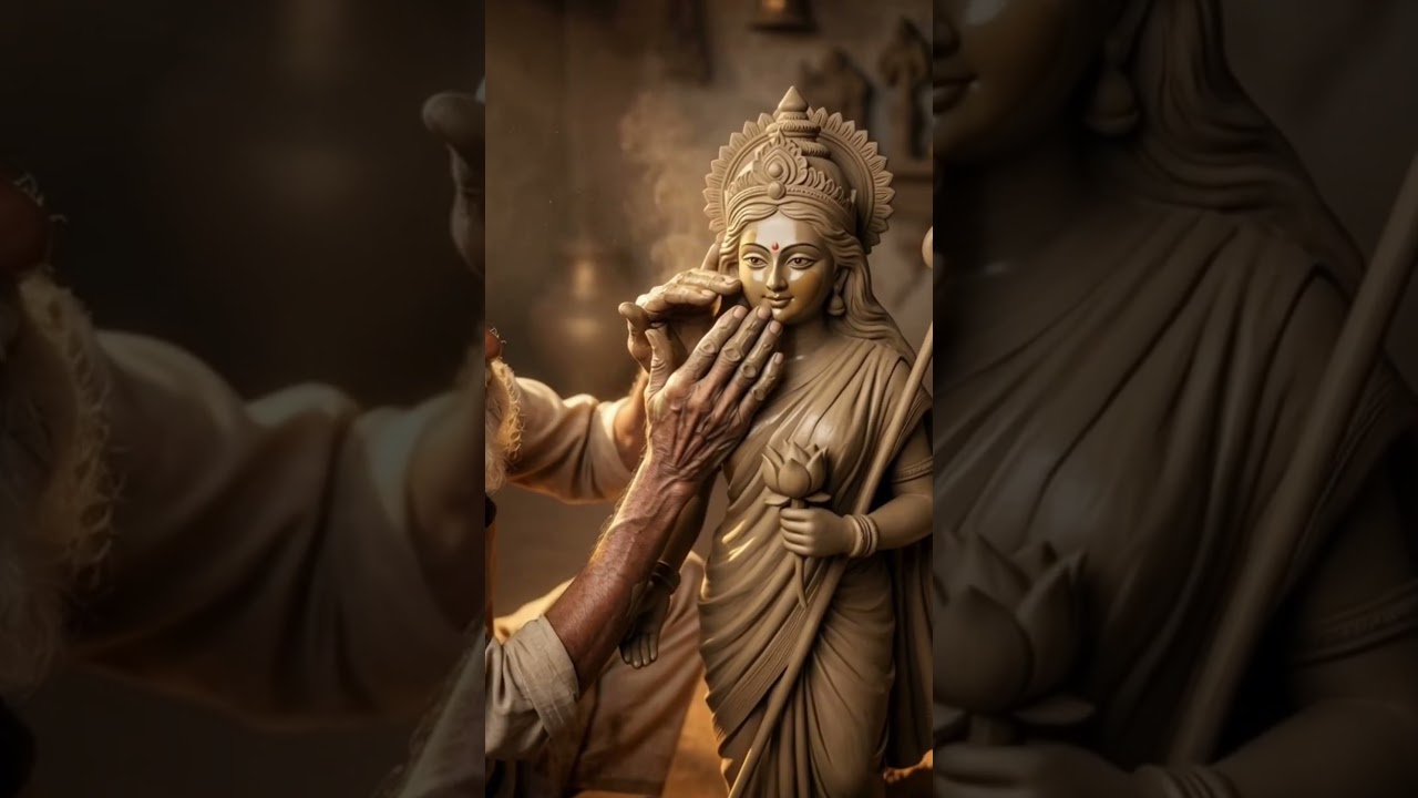 Mitti Se Maa Shailputri – First Roop of Navdurga | Divine Sculptor Art 