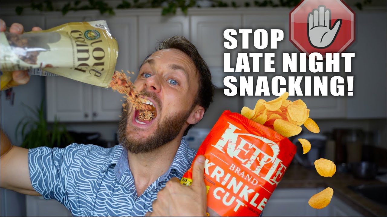 5 HACKS TO STOP LATE NIGHT CRAVINGS! ✋🍪🍫🍬