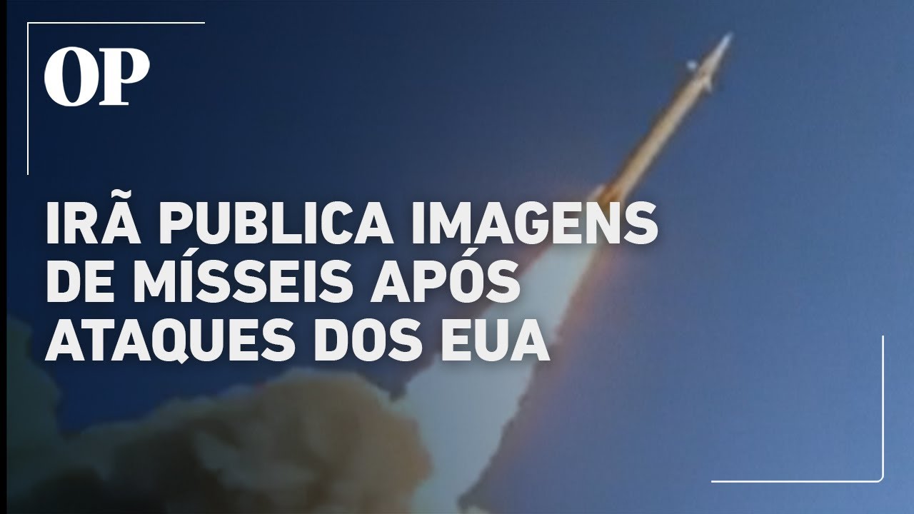 Ir&atilde; publica imagens de m&iacute;sseis lan&ccedil;ados sobre Israel ap&oacute;s ataques dos EUA