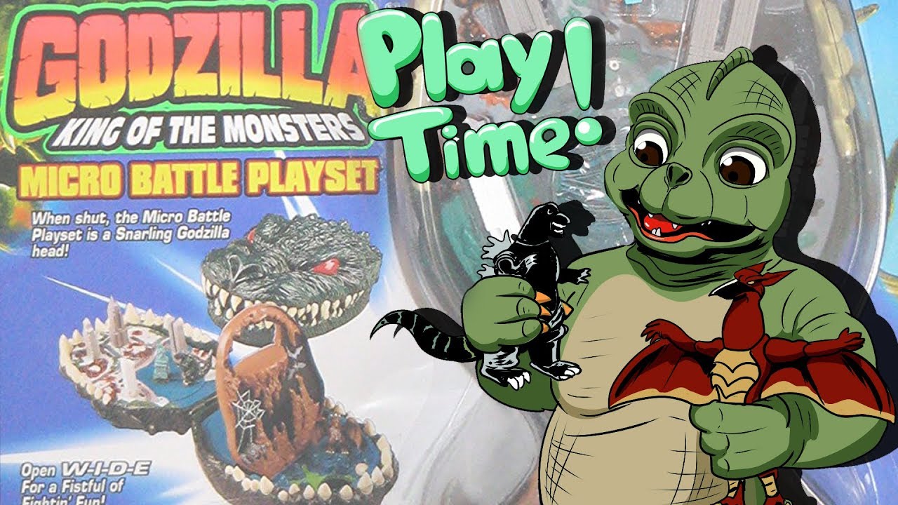 Godzilla Micro Battle Playsets - MIB Play Time Ep 6