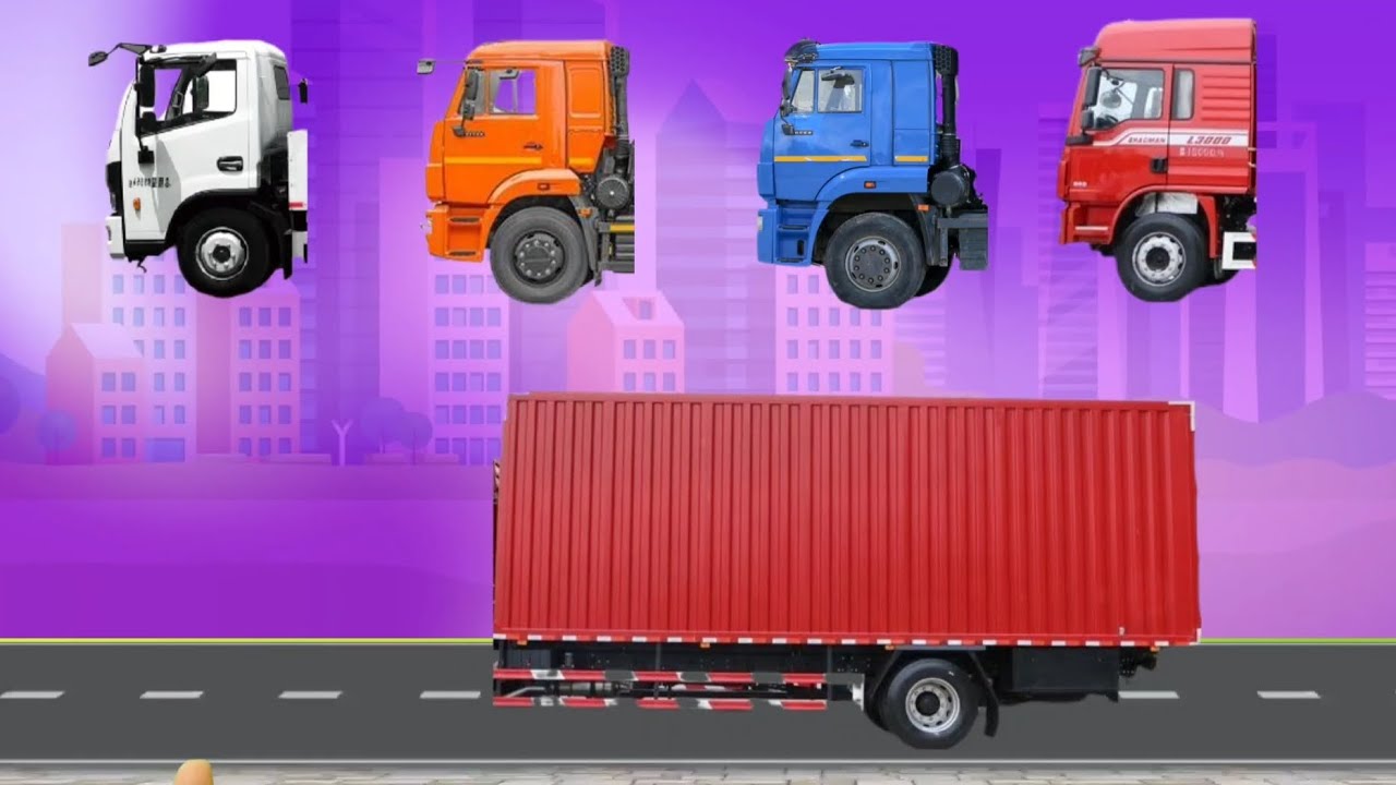 MENEBAK GAMBAR DENGAN BENAR!! TRUK PASIR TRUK MOLEN TRUK TANGKI PERTAMINA TRUK KONTAINER DUMP TRUCK