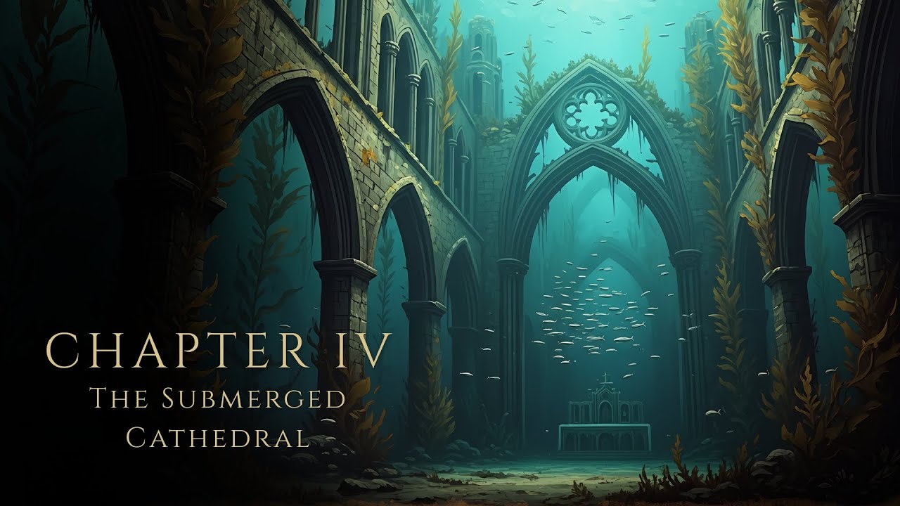 The Submerged Cathedral – Dark Gothic Ambient & Underwater Drone (432Hz) | Eternal Resonance