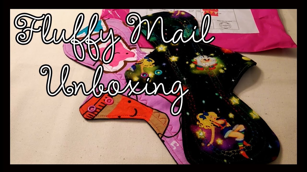 Lazy Creek Boutique Fluffy Mail Unboxing - Cloth Pads, RUMPS, AMPS