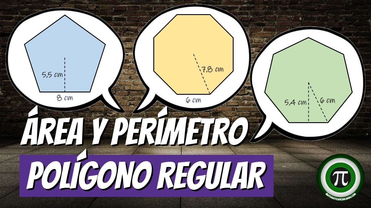 ÁREA Y PERÍMETRO DE UN POLÍGONO REGULAR