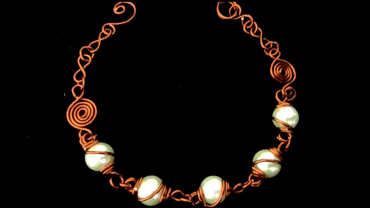 Diy pearl bracelet - jewelry making for beginners