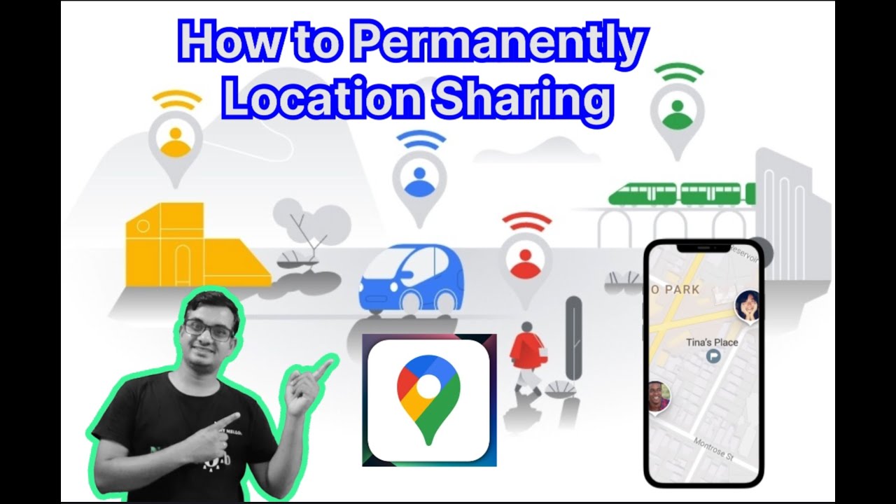 Part 2 - How To Permanently (Lifetime) Location Sharing on Google Maps | Sign Language | #livemap