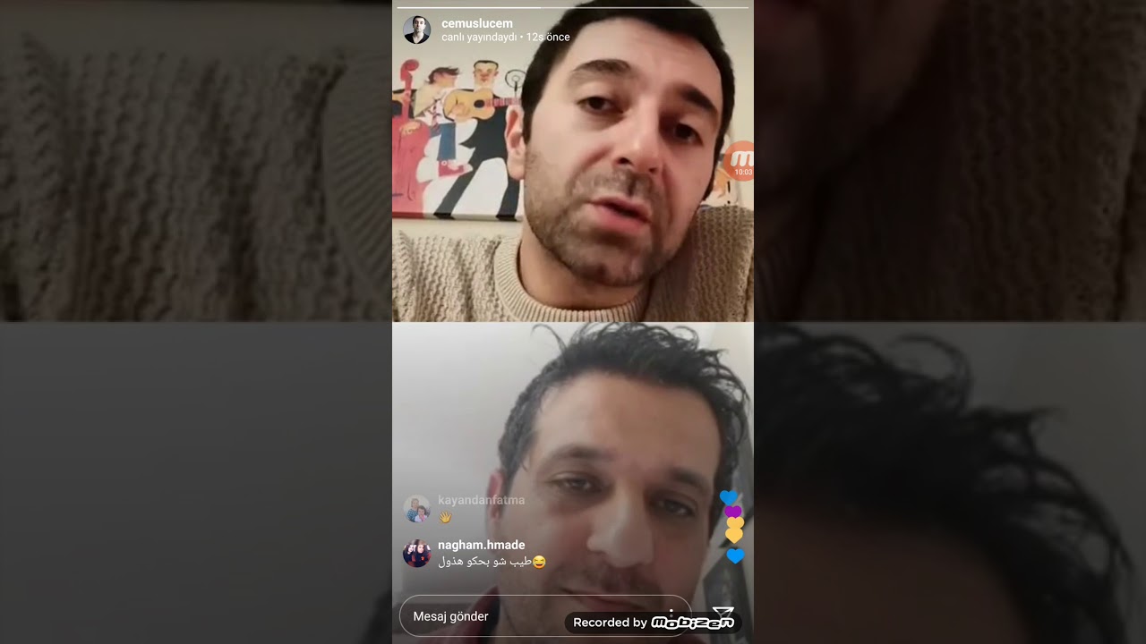 &Ccedil;arşamba S&ouml;yleyişileri instagram canlı yayın konuğu  Cem Uslu